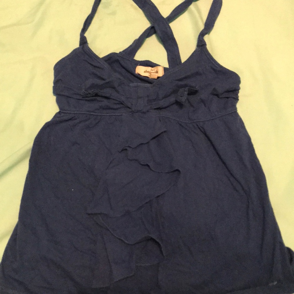 Cross back tank